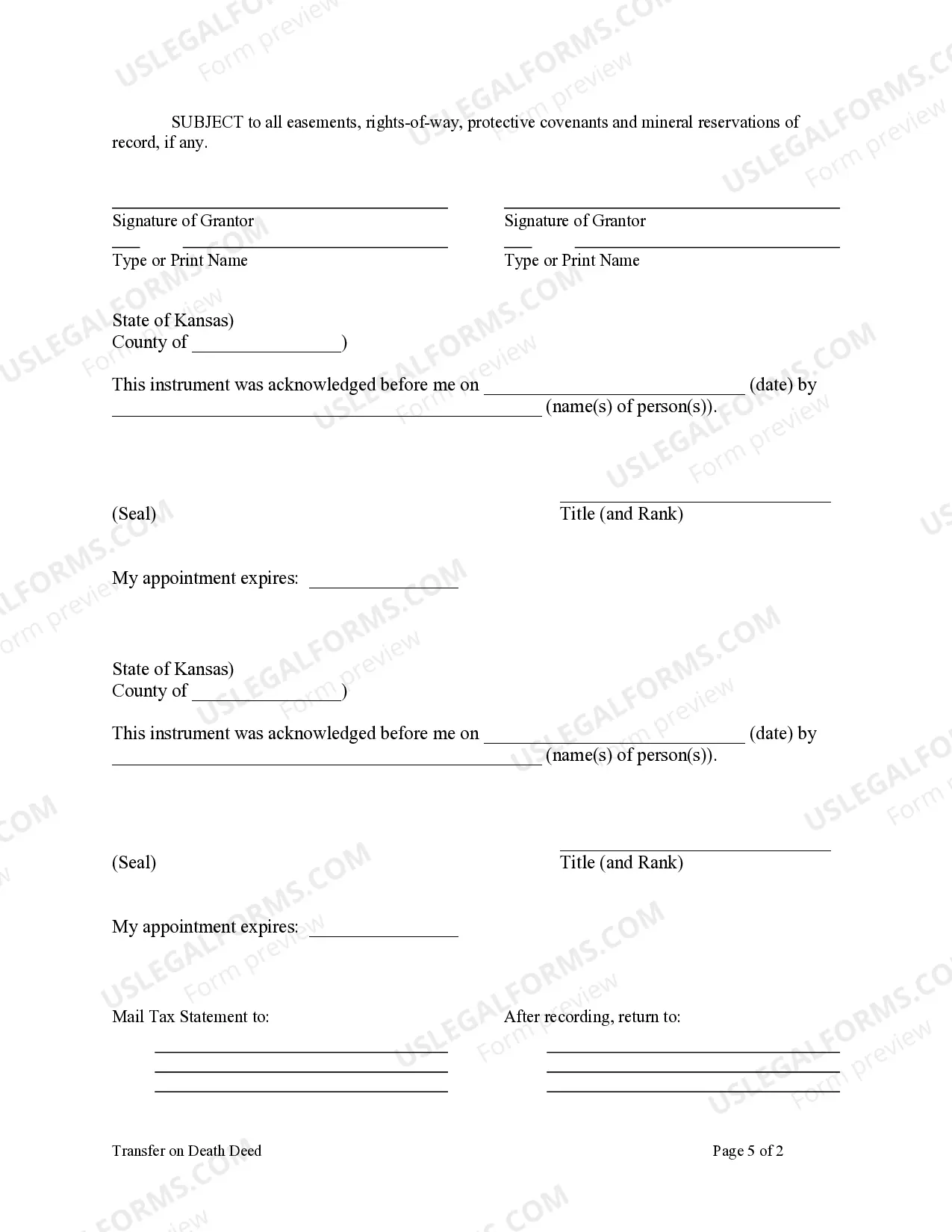 Preview Quitclaim Deed from Husband and Wife to Two Individuals