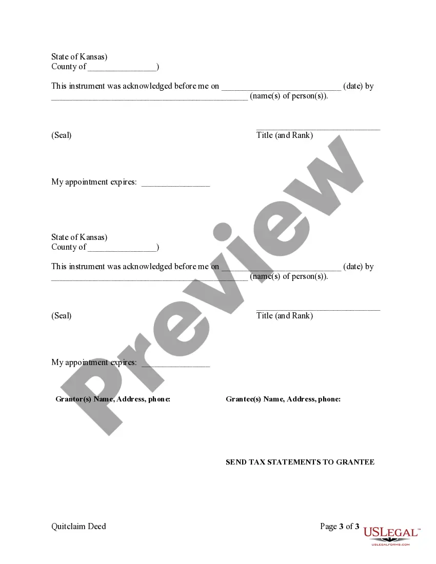 Get Quitclaim Deed by Two Individuals to Corporation Preview Quitclaim Deed by Two Individuals to Corporation