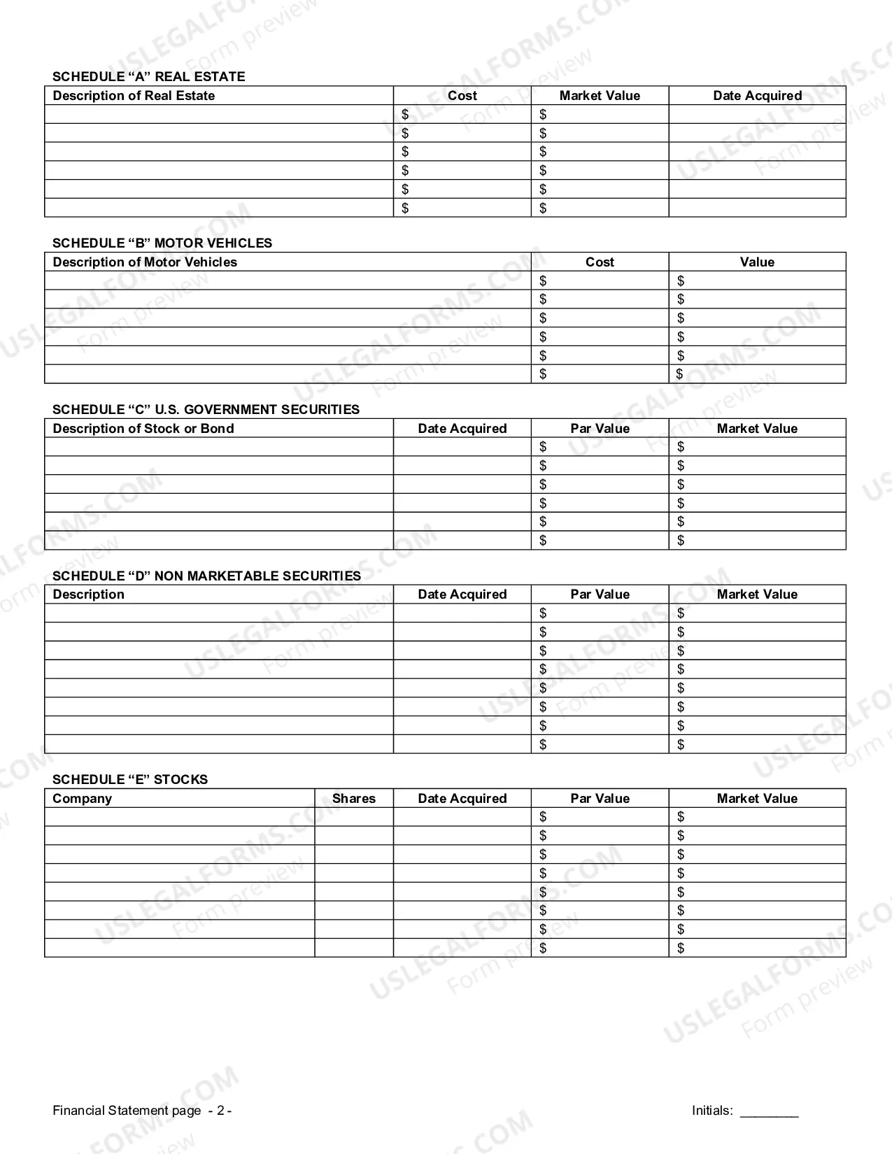 Preview Non-Marital Cohabitation Living Together Agreement