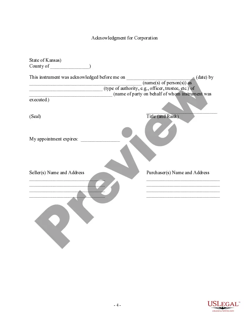 Preview Bill of Sale in Connection with Sale of Business by Individual or Corporate Seller