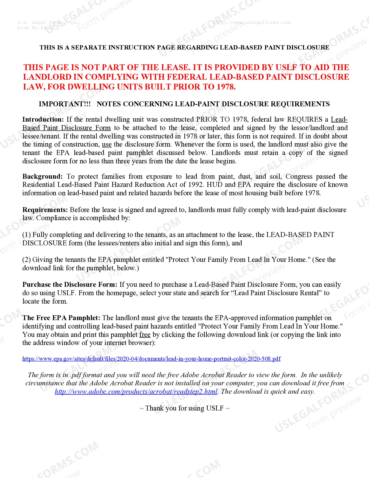 Preview Residential Rental Lease Agreement