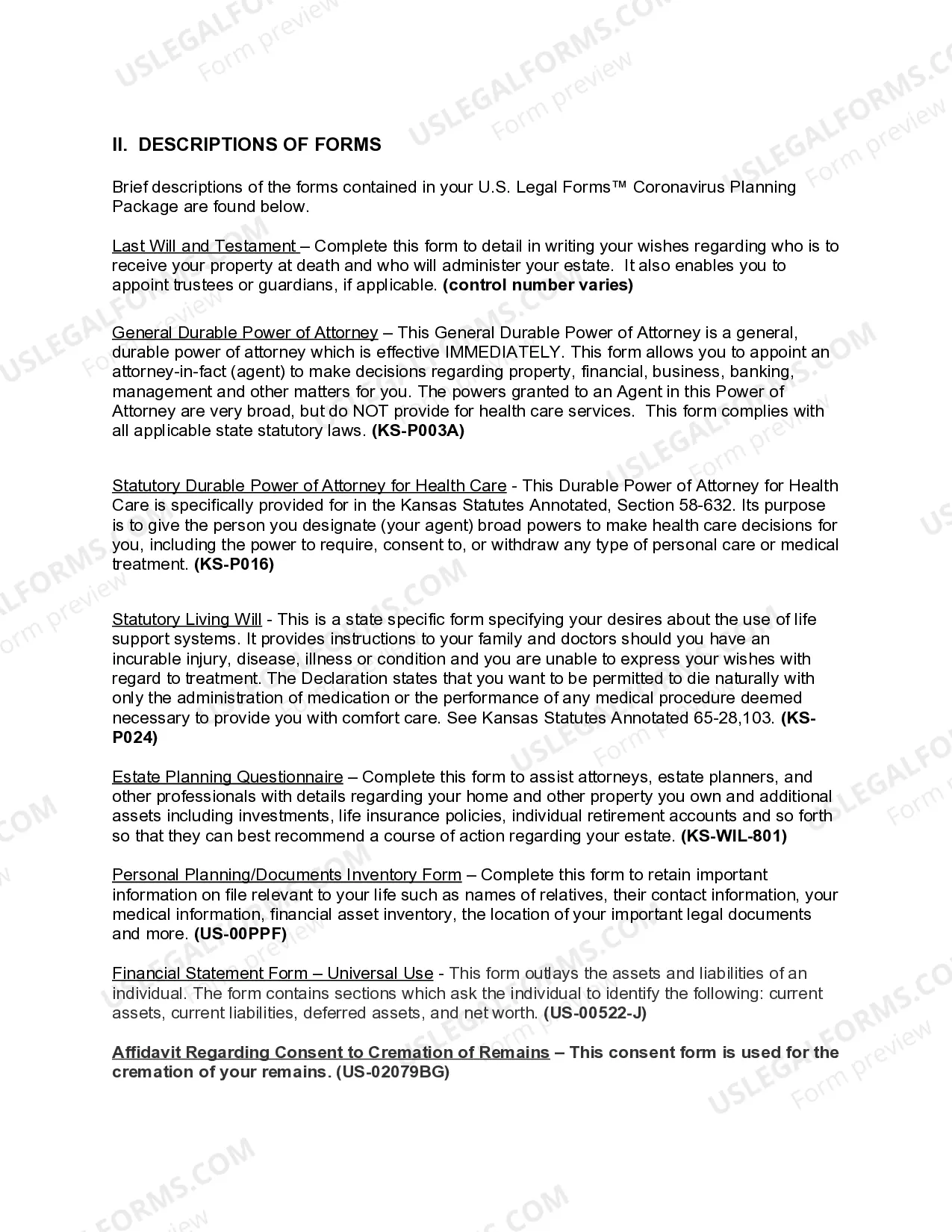 Preview Kansas Coronavirus COVID-19 Family Planning Package