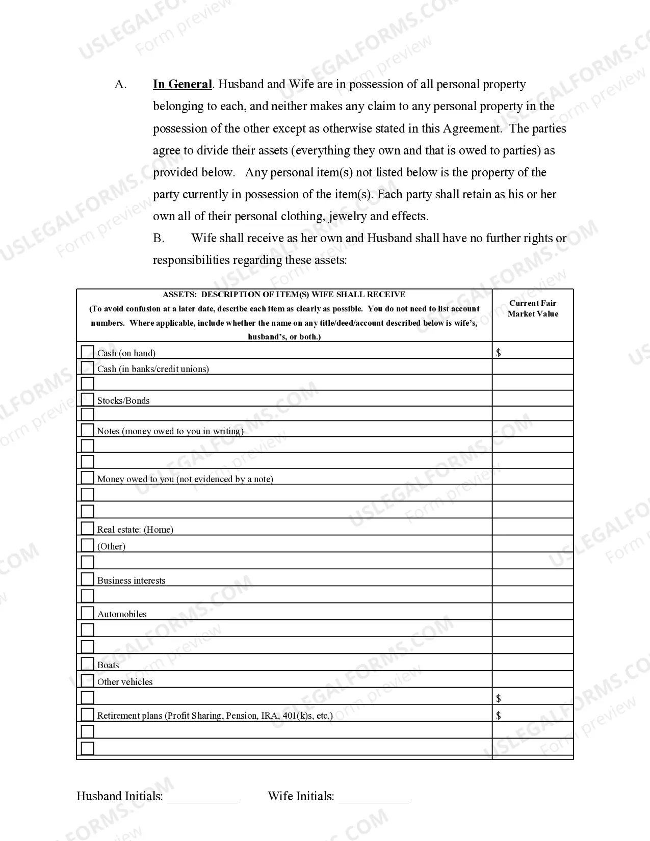 Preview Marital Legal Separation and Property Settlement Agreement Adult Children Parties May have Joint Property or Debts effective Immediately