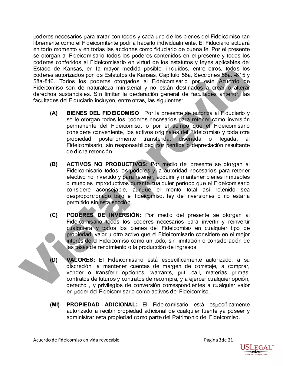 Preview Fideicomiso en vida para esposo y esposa con hijos menores o adultos