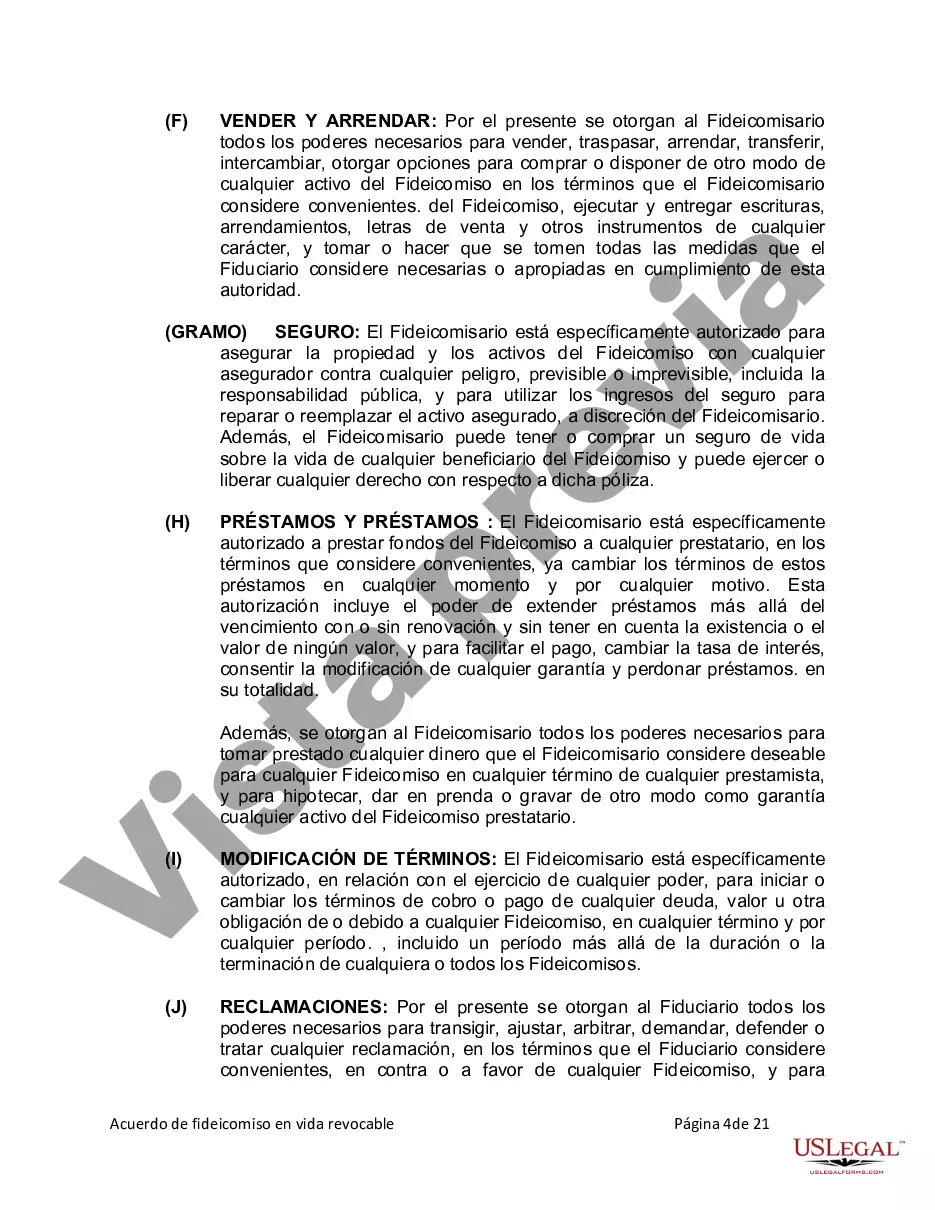 Preview Fideicomiso en vida para esposo y esposa con hijos menores o adultos