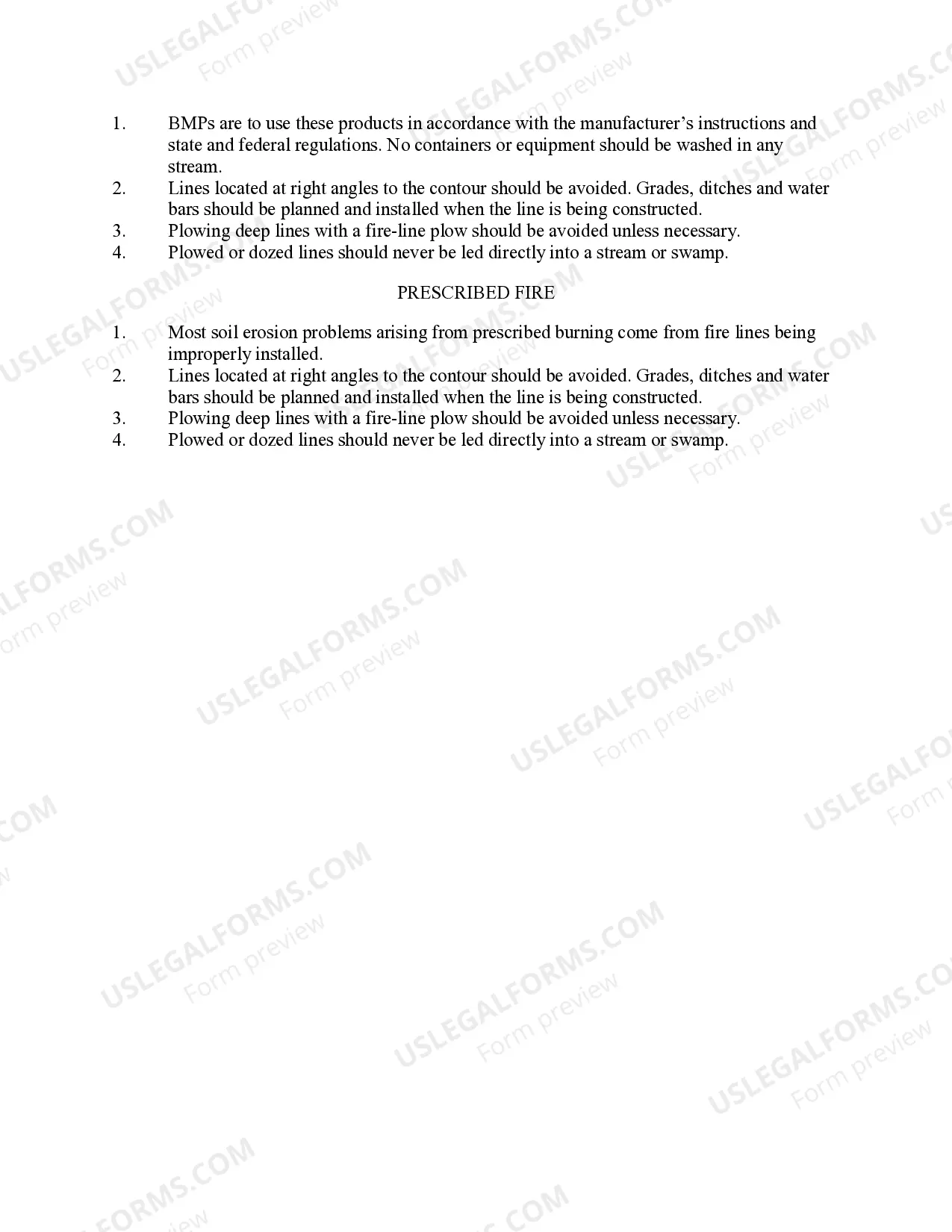 Preview Kansas Timber Sale Contract