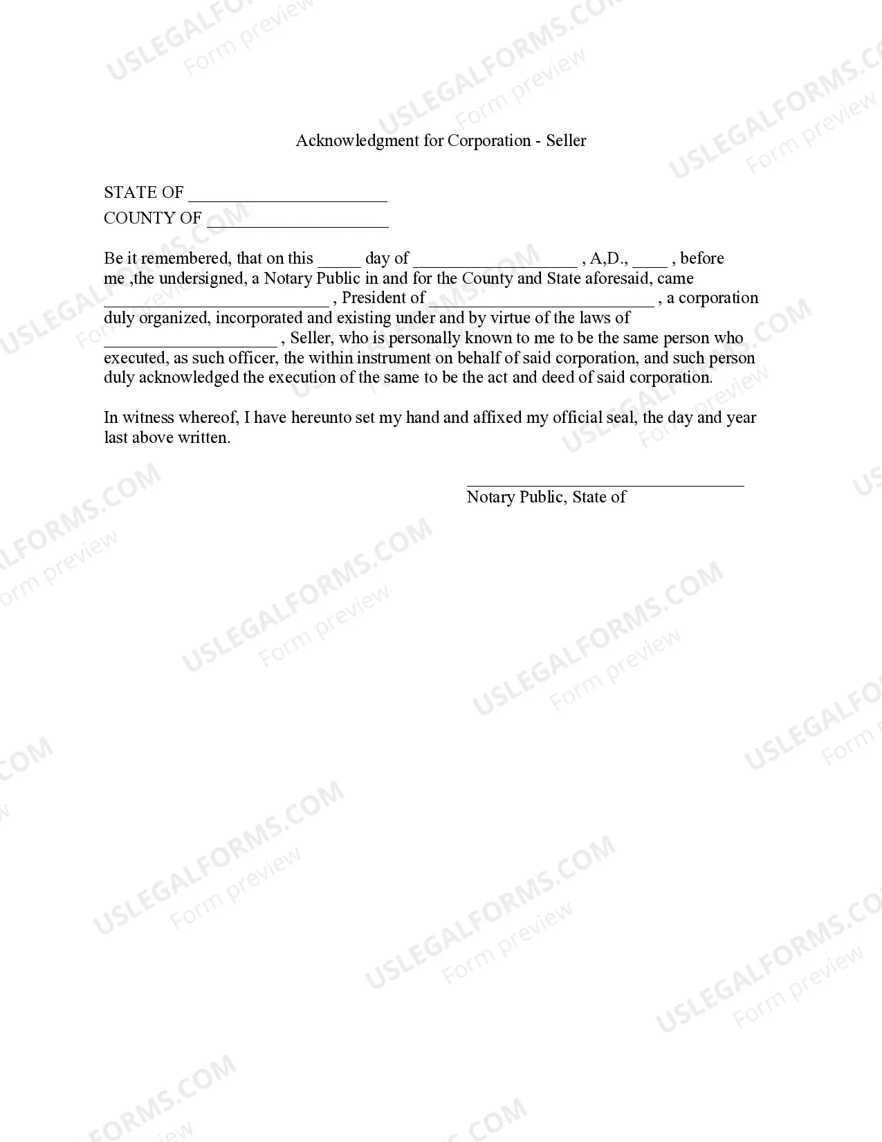 Preview Kansas Forest Products Timber Sale Contract