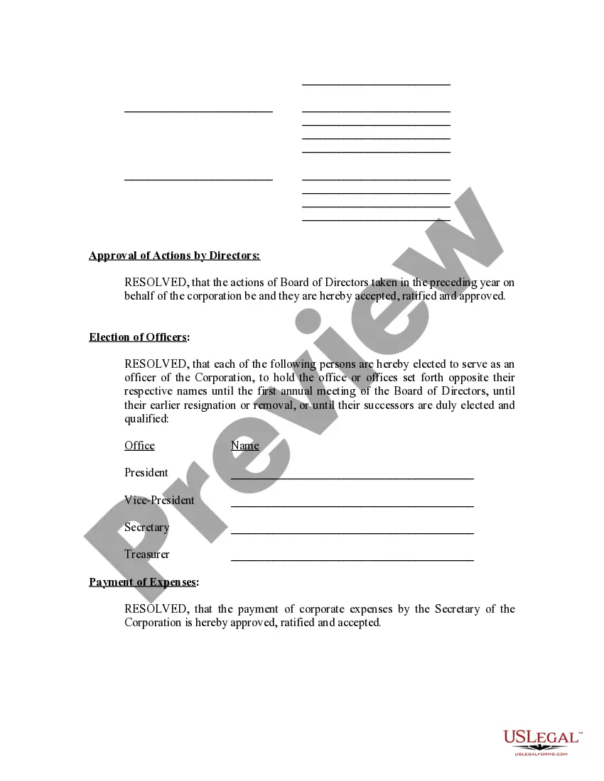 Get Annual Minutes Preview Annual Minutes