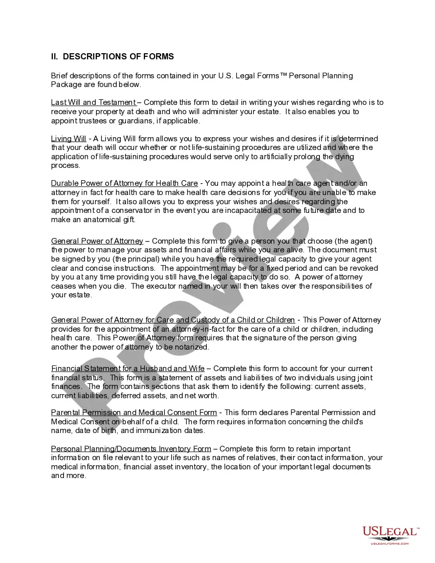 Preview Kansas Essential Legal Life Documents for New Parents