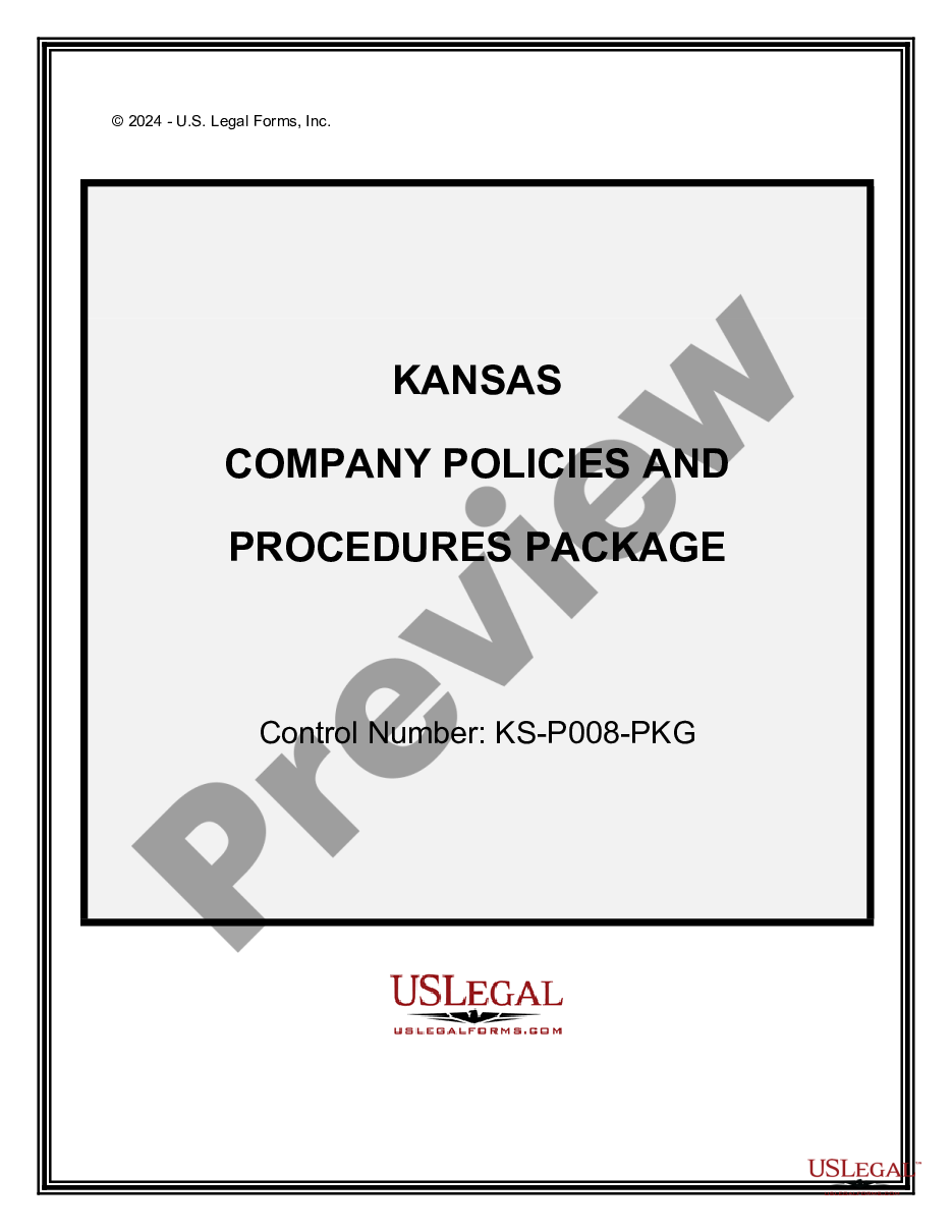 page 0 Company Employment Policies and Procedures Package preview