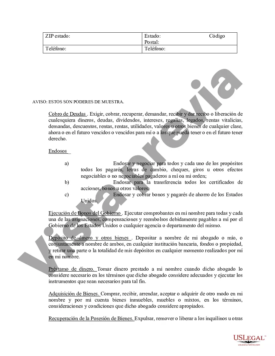 Get Poder notarial limitado en el que se especifican poderes con ejemplos de poderes incluidos Preview Poder notarial limitado en el que se especifican poderes con ejemplos de poderes incluidos