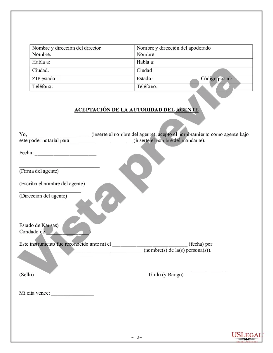 Preview Poder Notarial Limitado para Transacciones de Acciones y Poderes Corporativos
