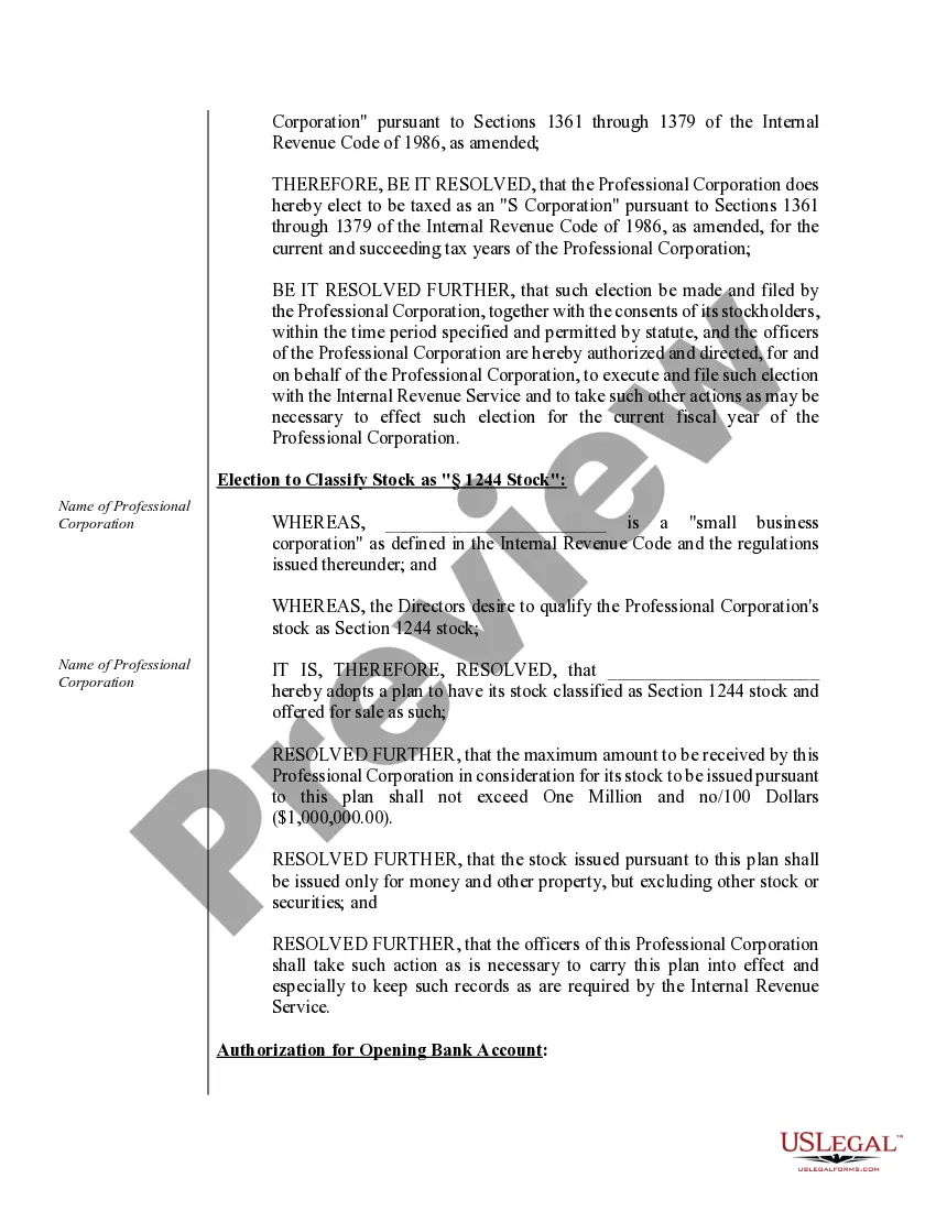Get Sample Organizational Minutes for a Kansas Professional Corporation Preview Sample Organizational Minutes for a Kansas Professional Corporation