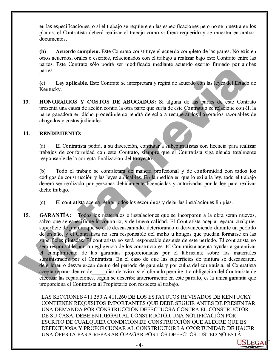 Preview Contrato de pintura para contratista