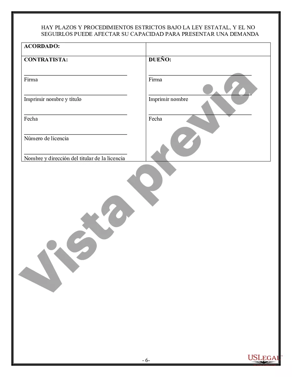 Preview Contrato de paisajismo para contratista