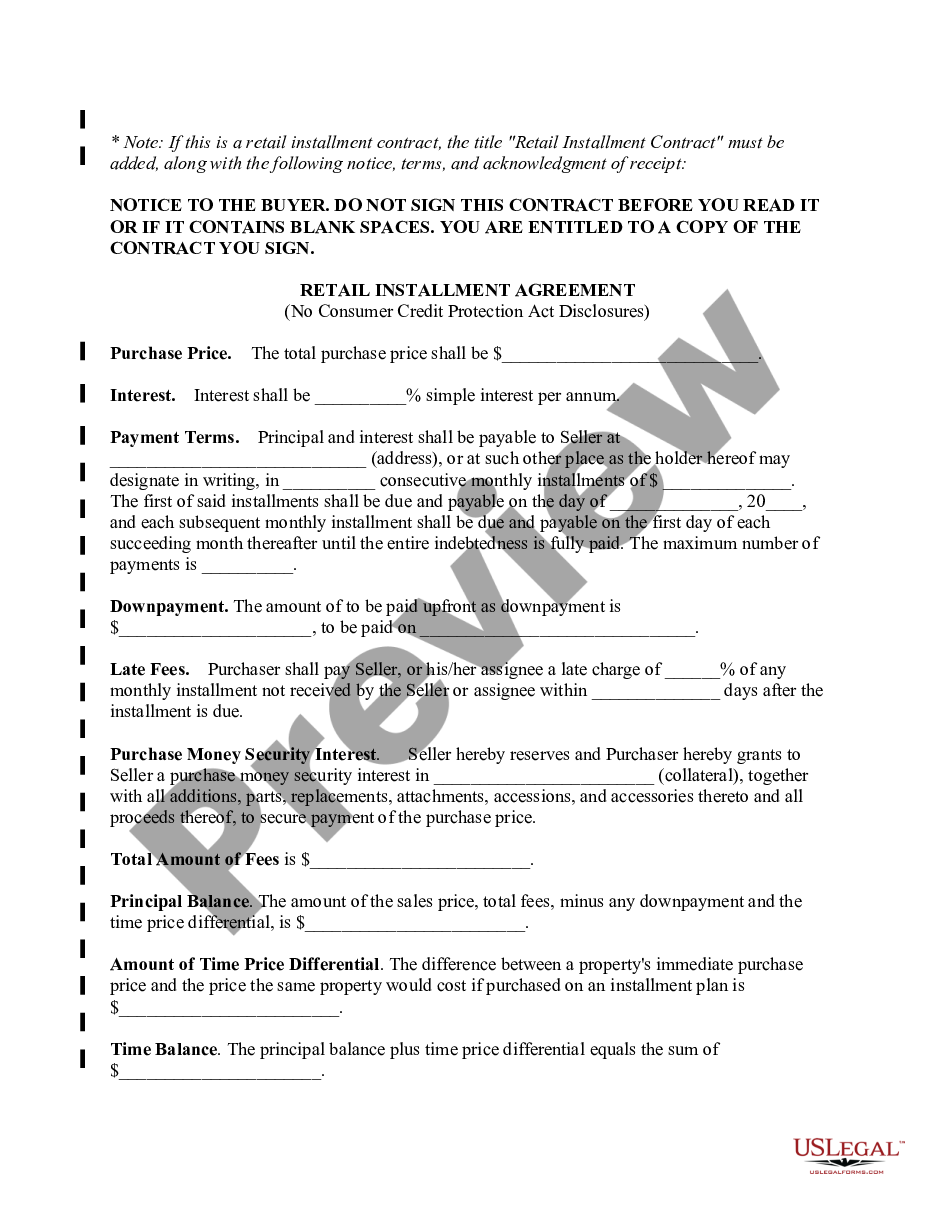 page 7 Renovation Contract for Contractor preview