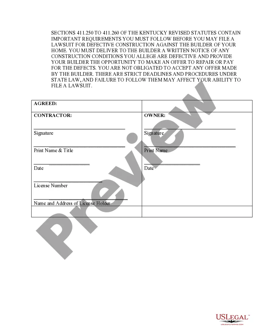 Preview Electrical Contract for Contractor