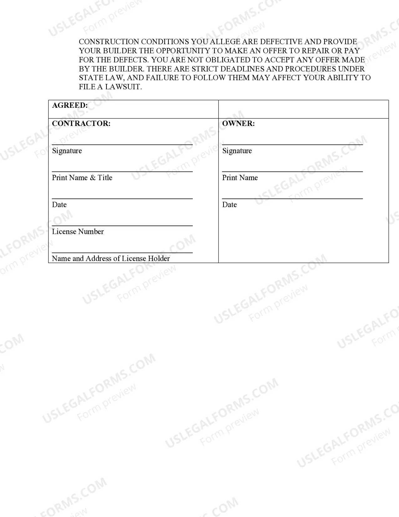 Preview Construction Contract Cost Plus or Fixed Fee