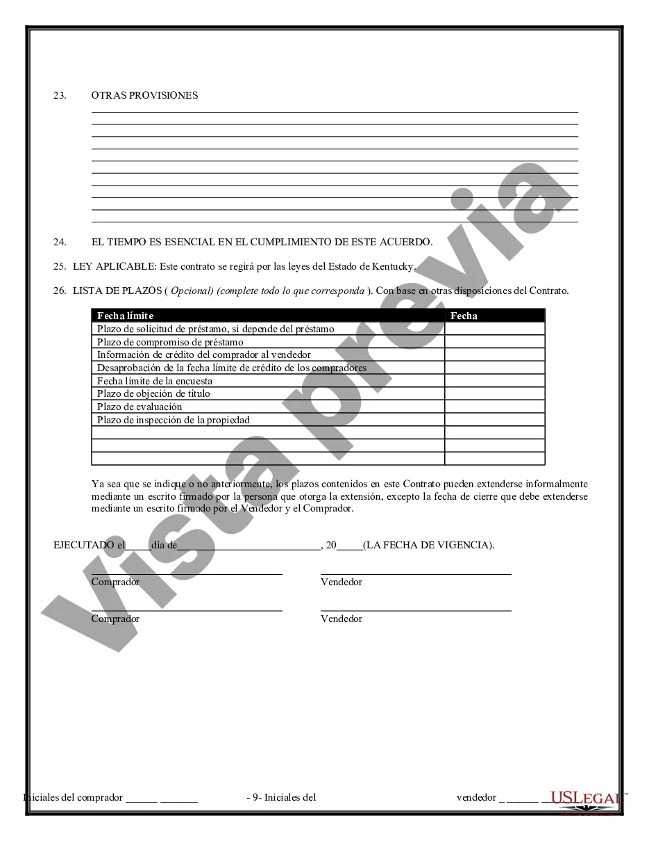 Preview Contrato de Compraventa de Bienes Inmuebles sin Corredor para Acuerdo de Venta de Casa Residencial