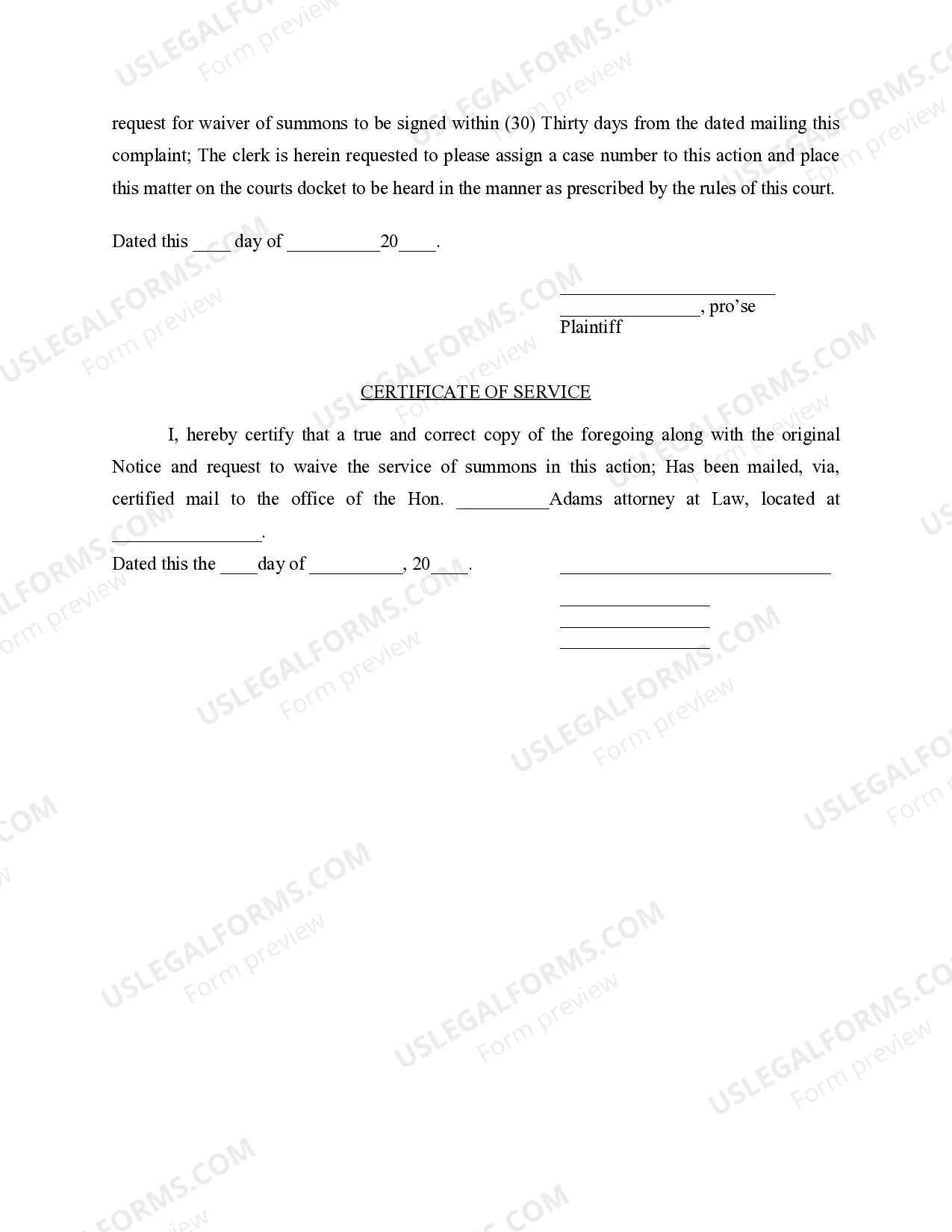 Preview Civil Tort of Negligence