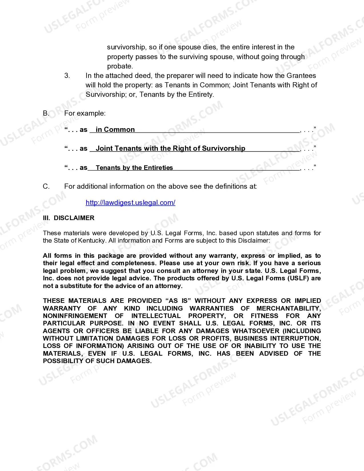 Preview Quitclaim Deed from Husband-and-Wife / Two Individuals to Husband-and-Wife / Two individuals