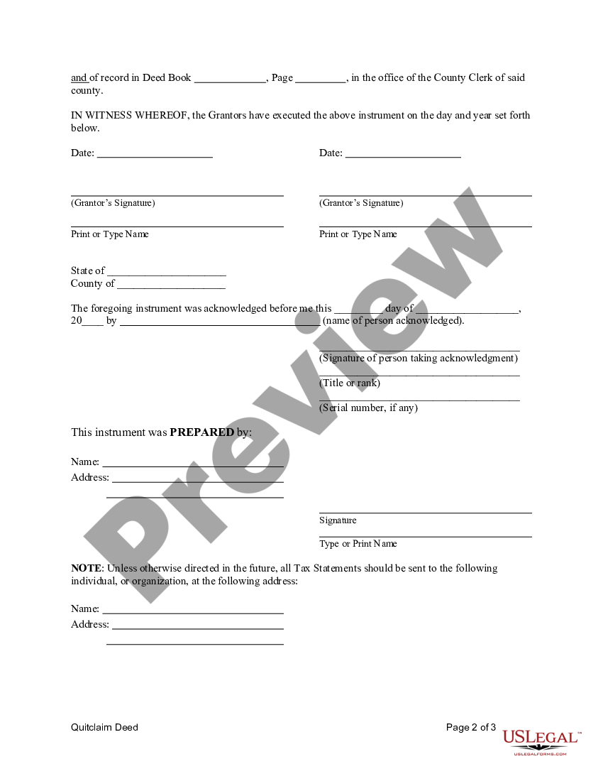 Kentucky Quitclaim Deed From Husband And Wife Two Individuals To A Trust Quitclaim Deed To 0926