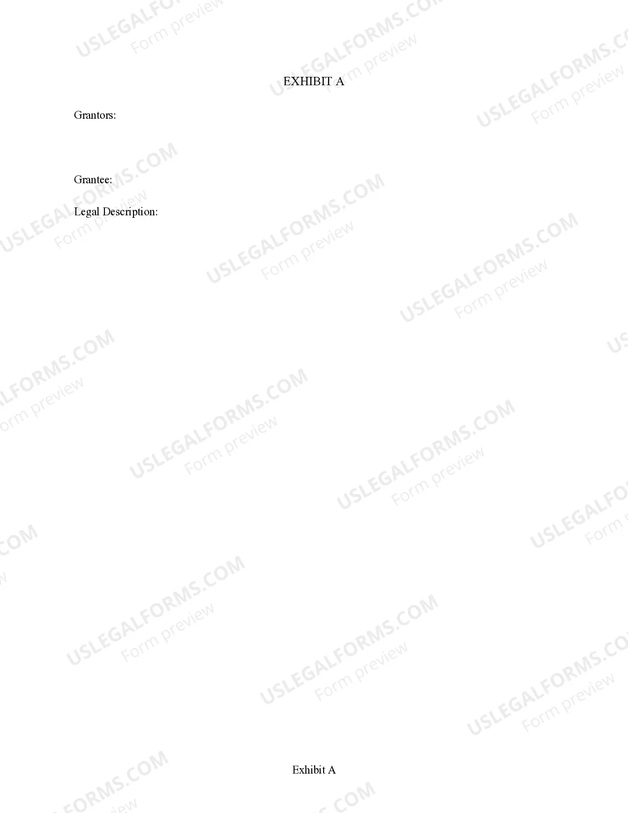 Preview Quitclaim Deed from Husband and Wife / Two Individuals to a Trust