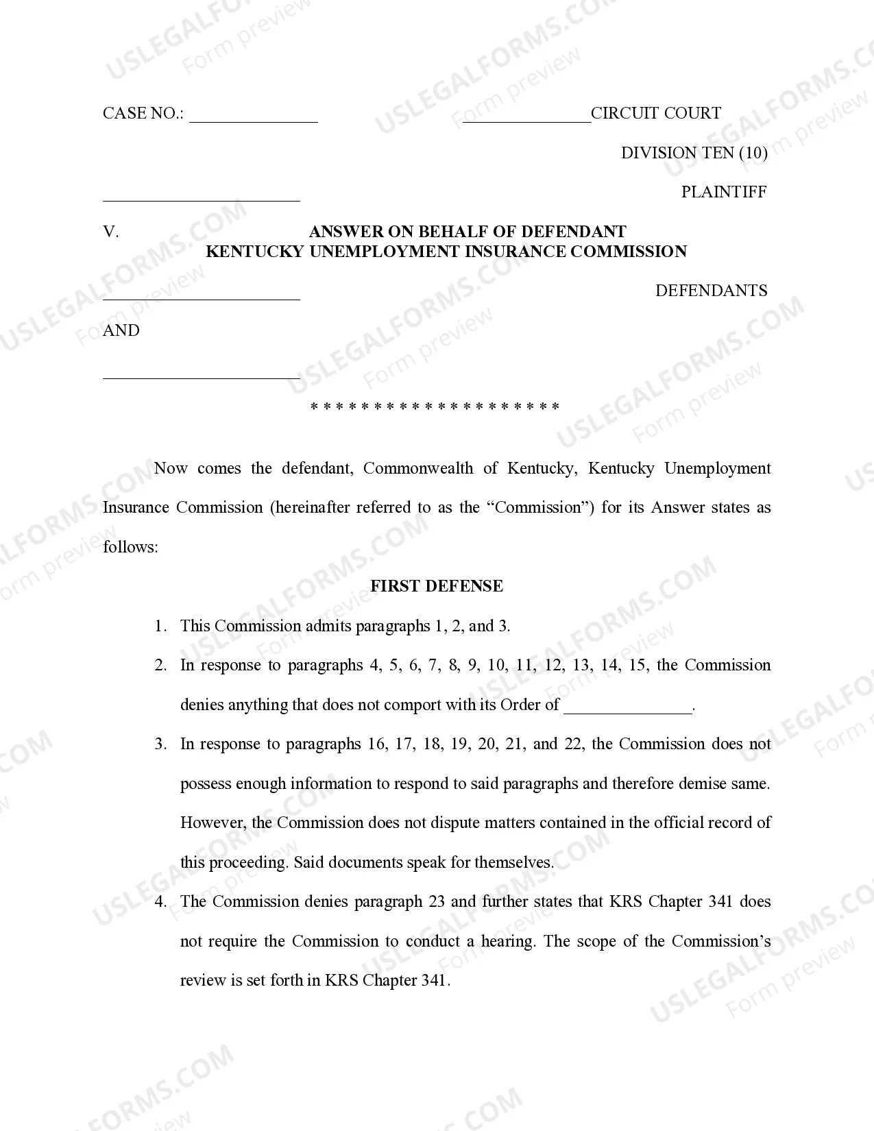 Preview Order Of Voluntary Dismissal