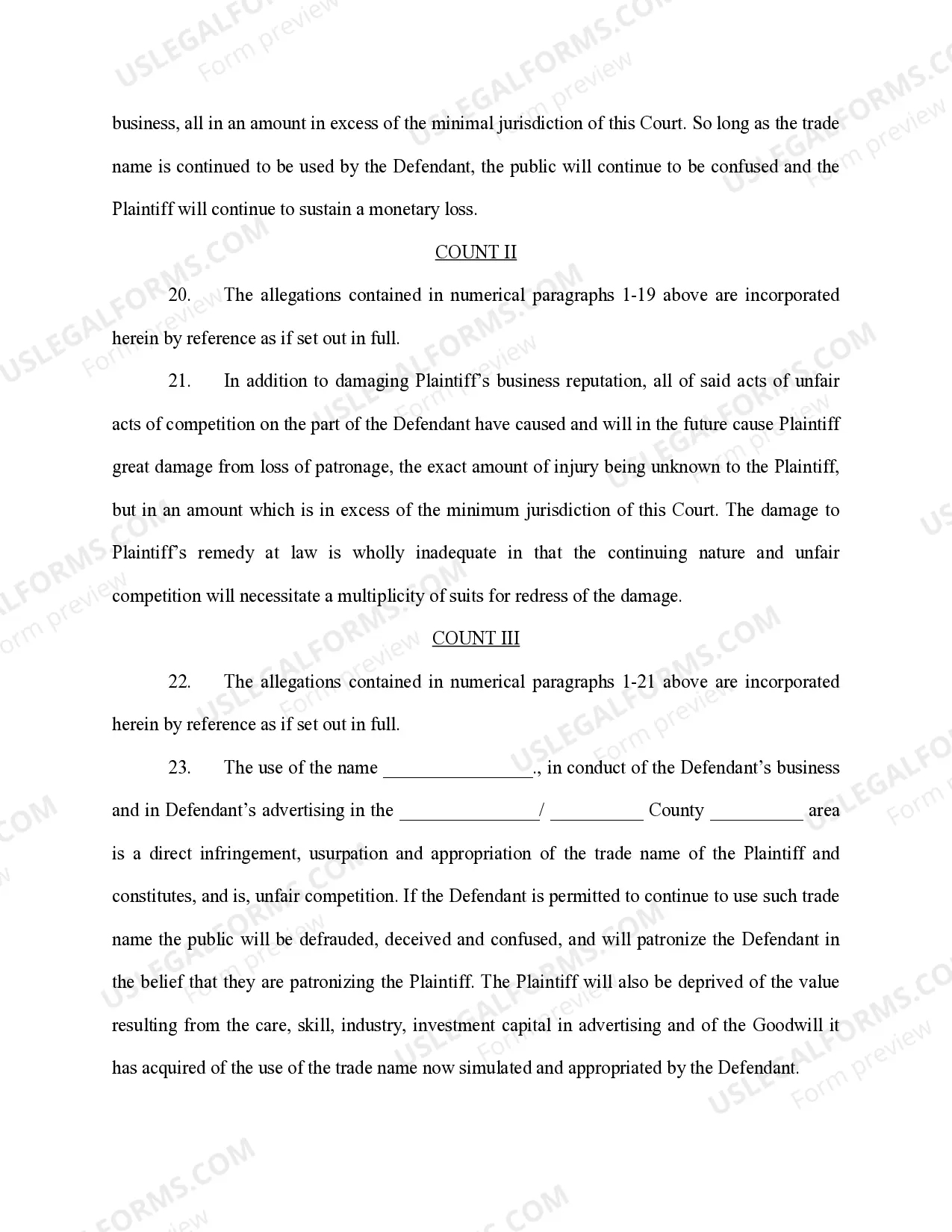 Preview Verified Complaint