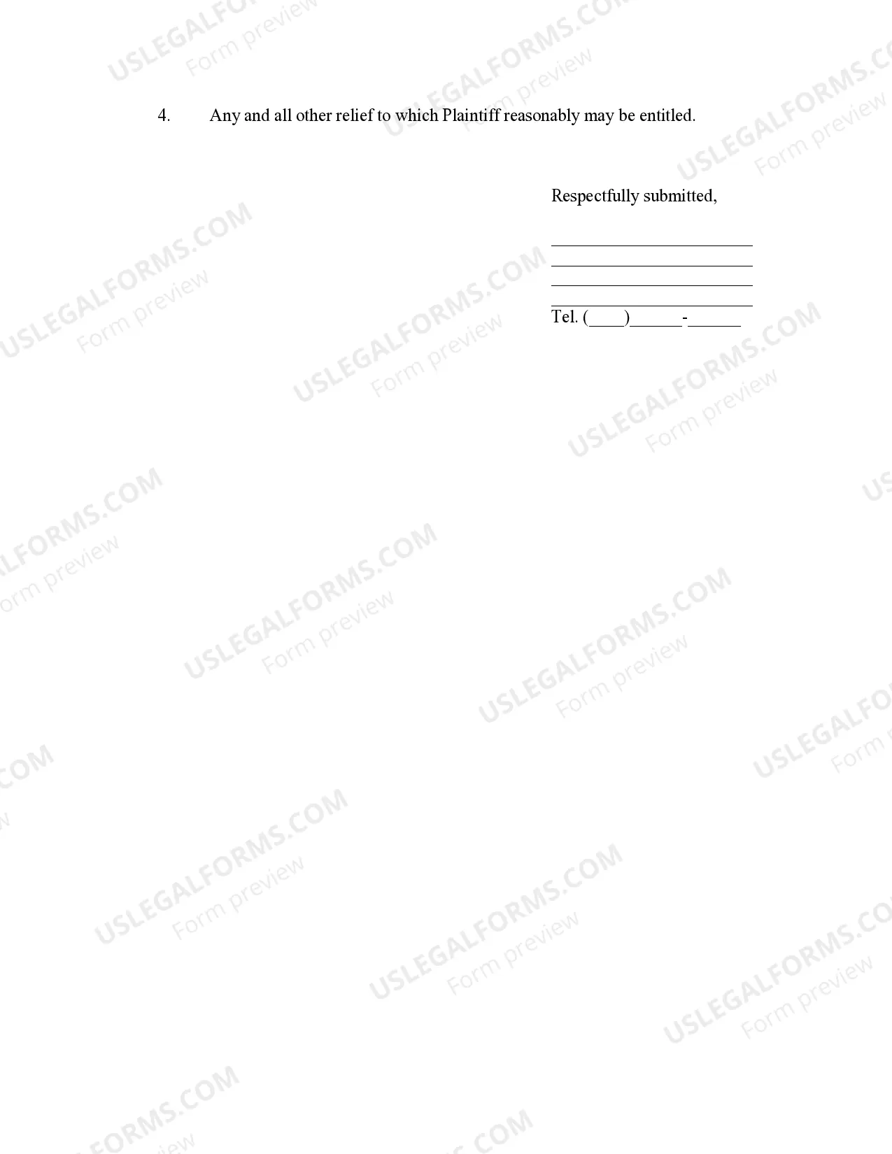 Preview Complaint- Dog Bite