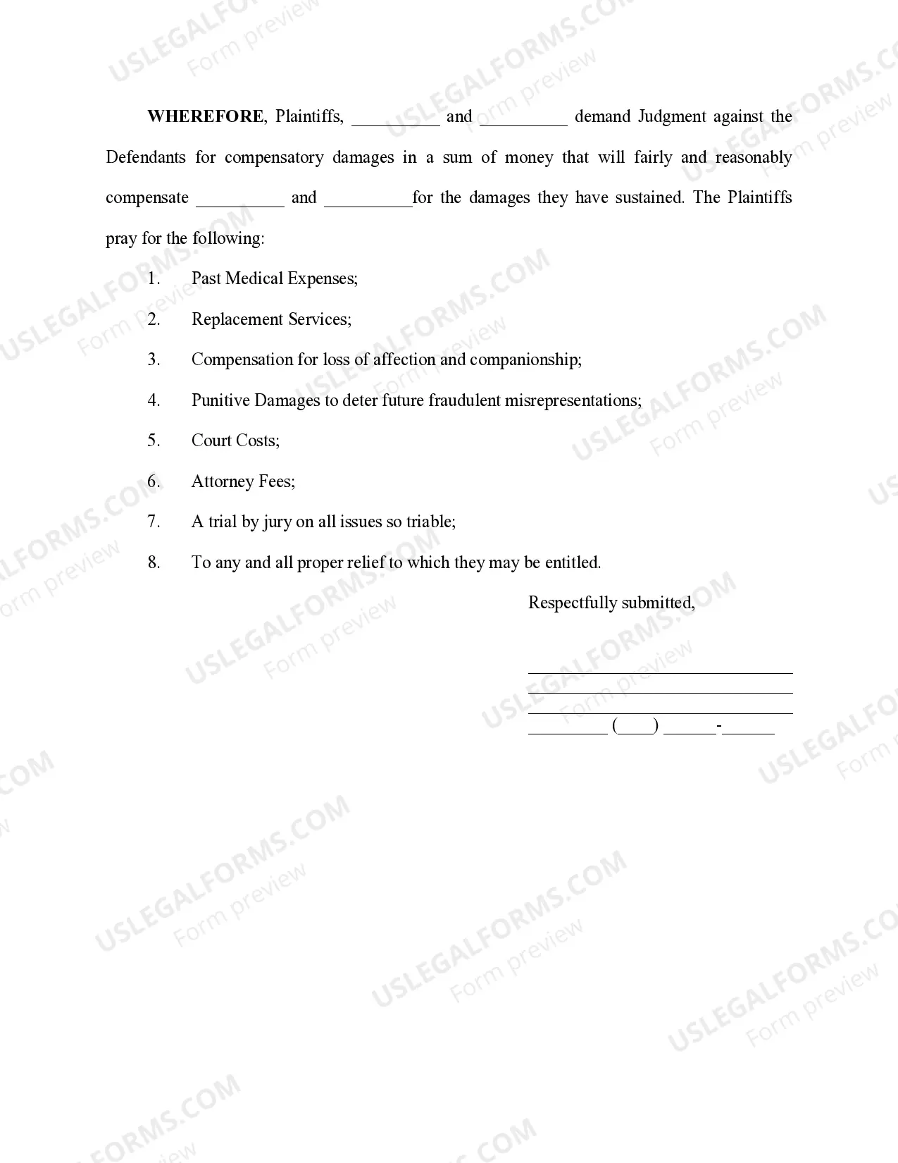 Preview Complaint- Veterinarian Malpractice