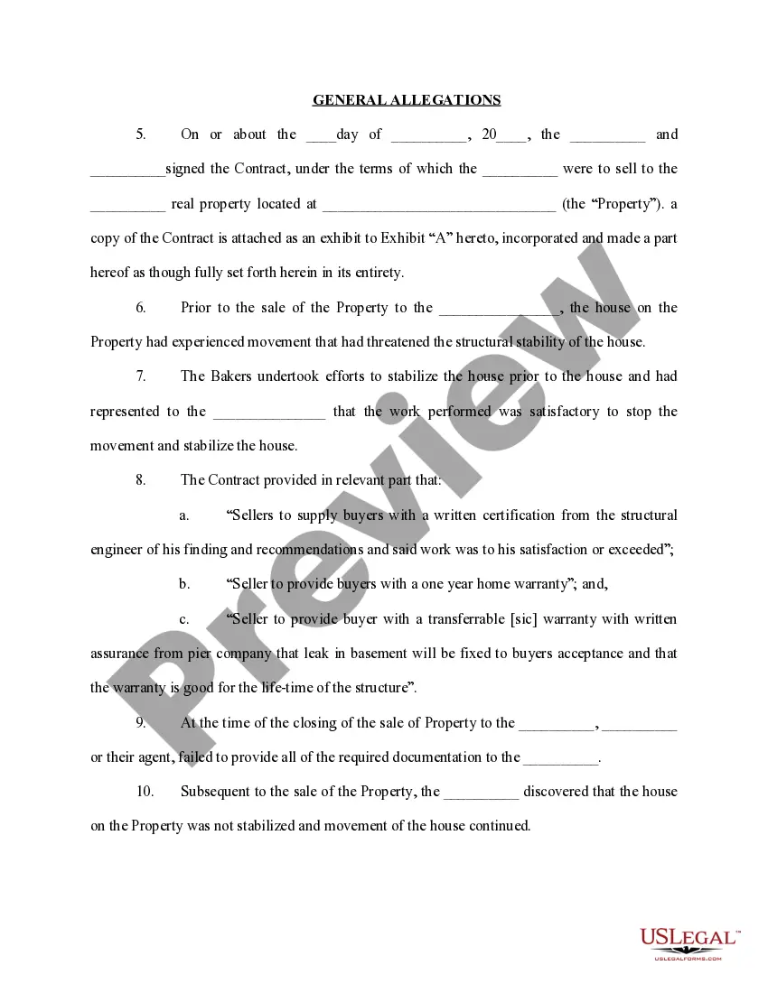 Preview Petition for Declaratory Relief and Complaint