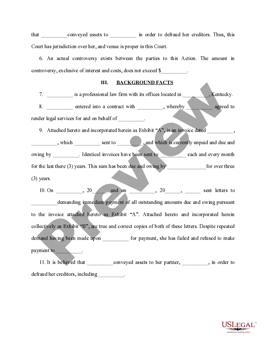 Preview Complaint- Breach of Contract