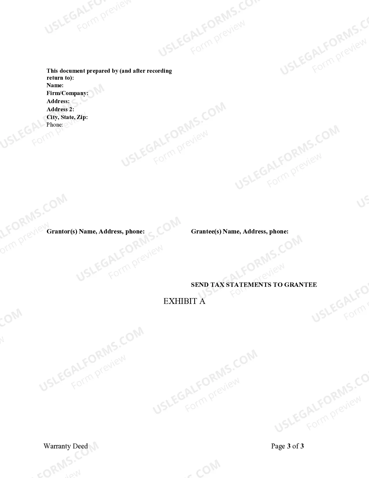 Preview Warranty Deed from Individual to LLC