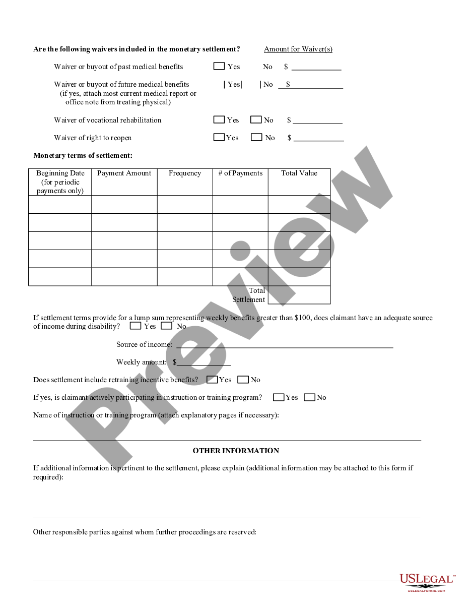 page 3 Agreement as to Compensation - Kentucky preview