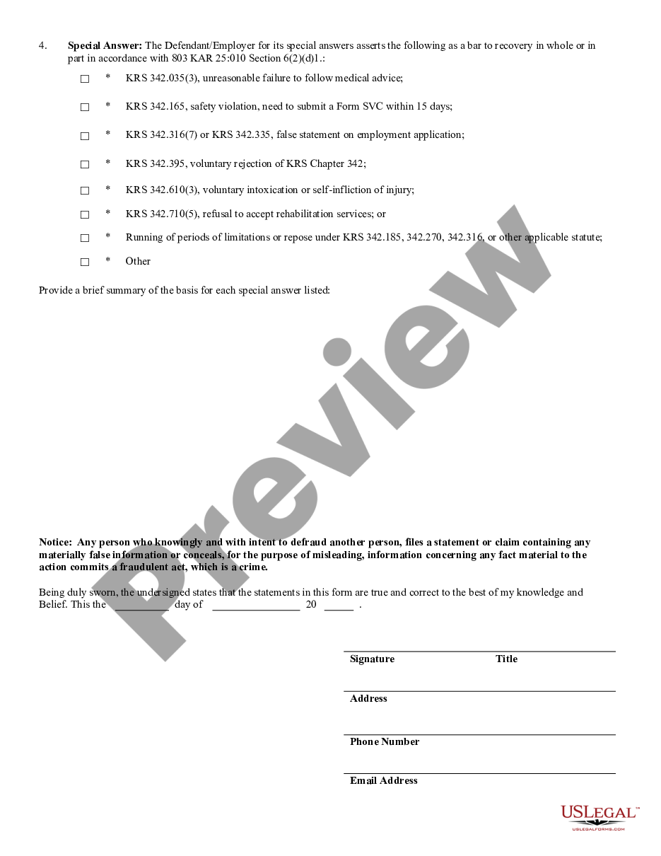 form Notice of Claim Denial or Acceptance Injury and HL preview