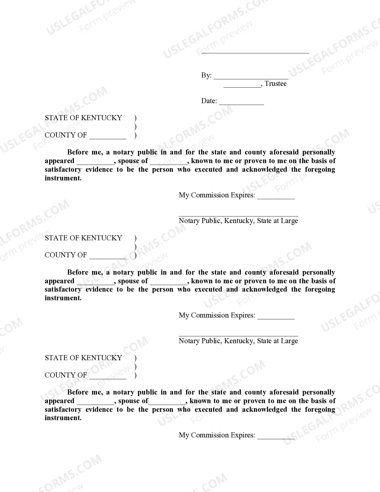 Preview Boundary Line Agreement and Quitclaim Deed