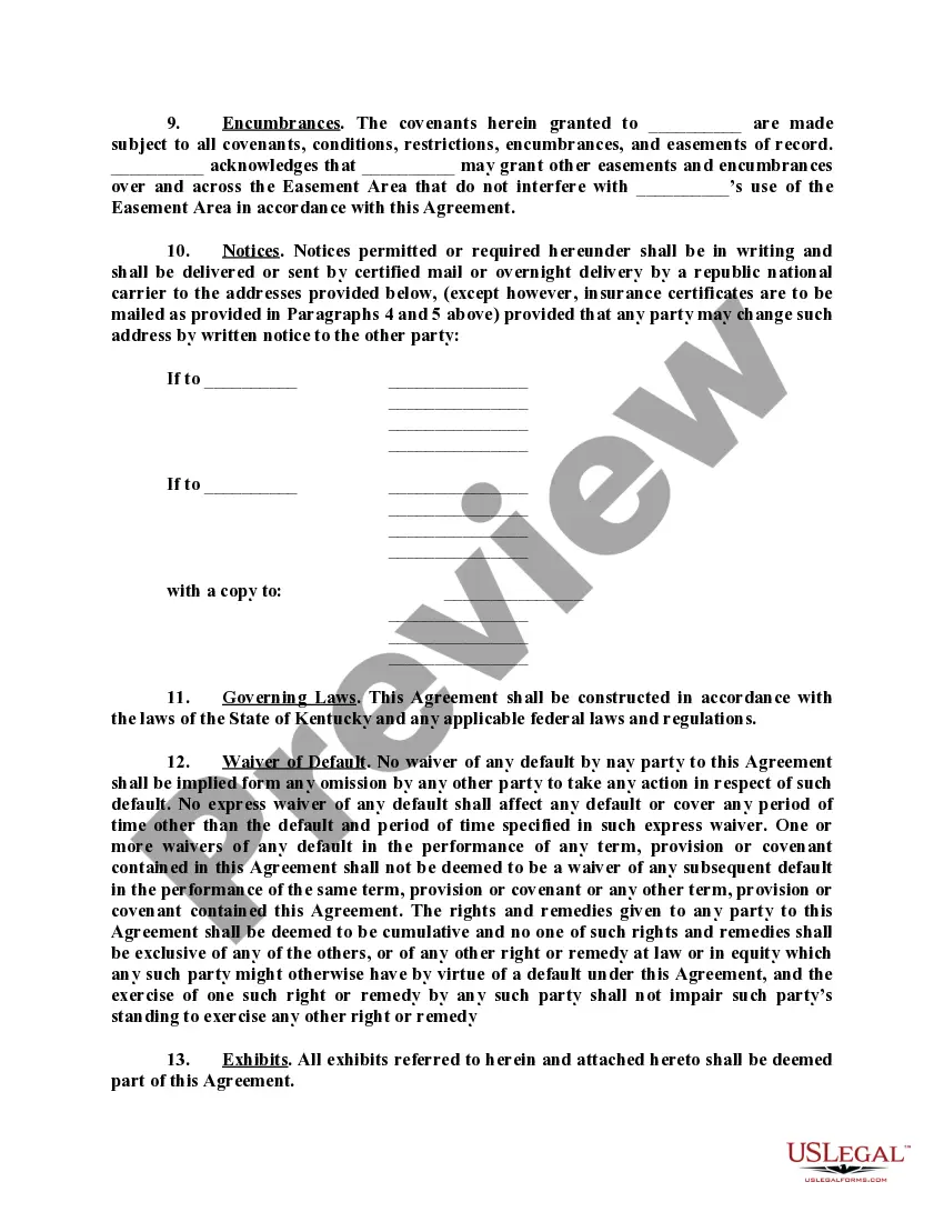 Get Nonexclusive Access Drive Use And Maintenance Agreement Preview Nonexclusive Access Drive Use And Maintenance Agreement