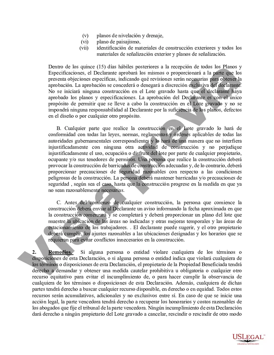Preview Declaración - Aprobación del Diseño