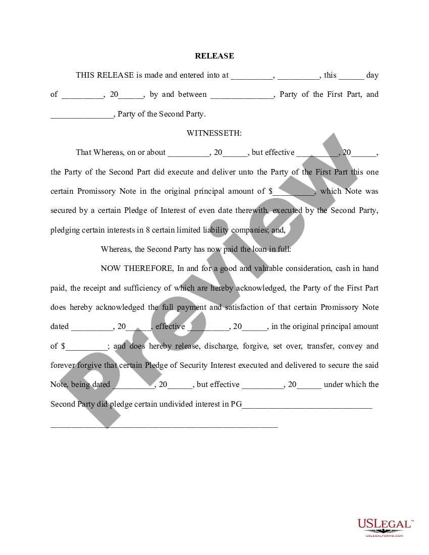 assignment of security interest on vehicle