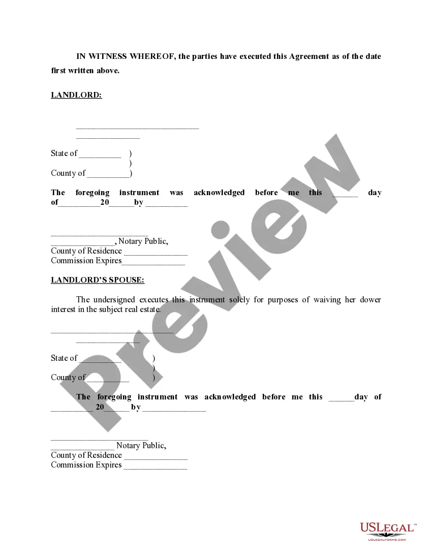 Preview Shared Parking and Access Agreement