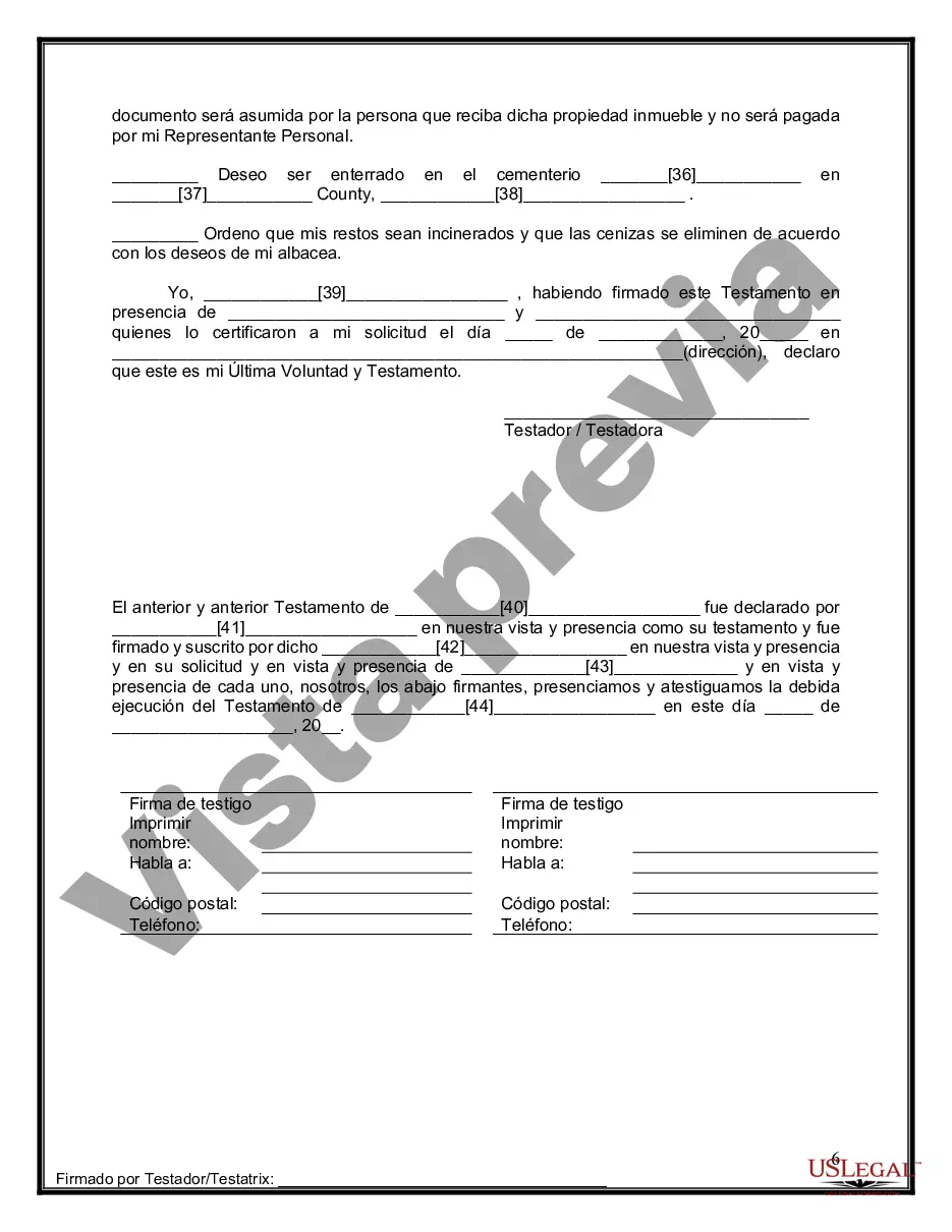 Preview Testamentos mutuos que contienen última voluntad y testamentos para personas solteras que viven juntas sin hijos