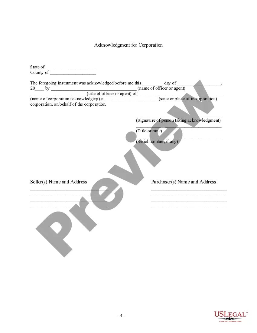 Preview Bill of Sale in Connection with Sale of Business by Individual or Corporate Seller