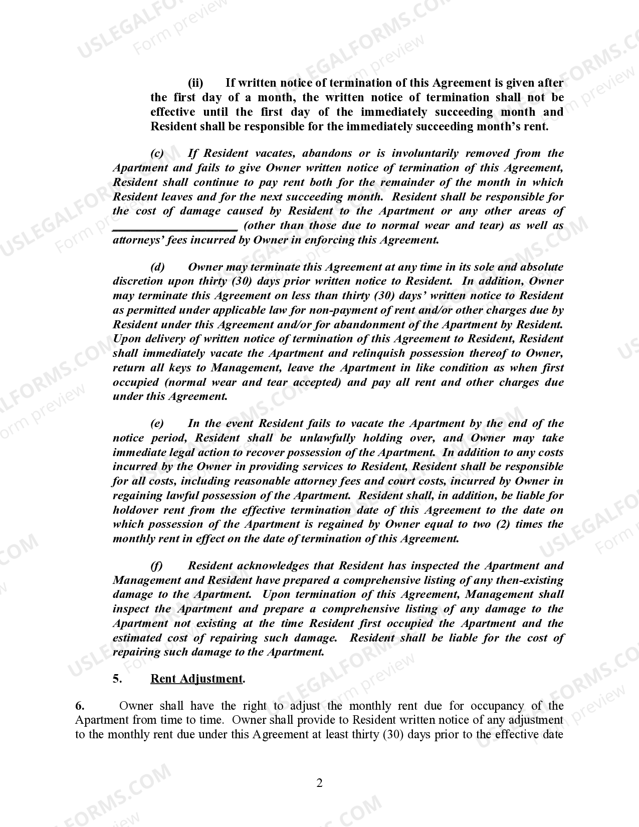 Kentucky Personal Care Facility Rental Agreement US Legal Forms