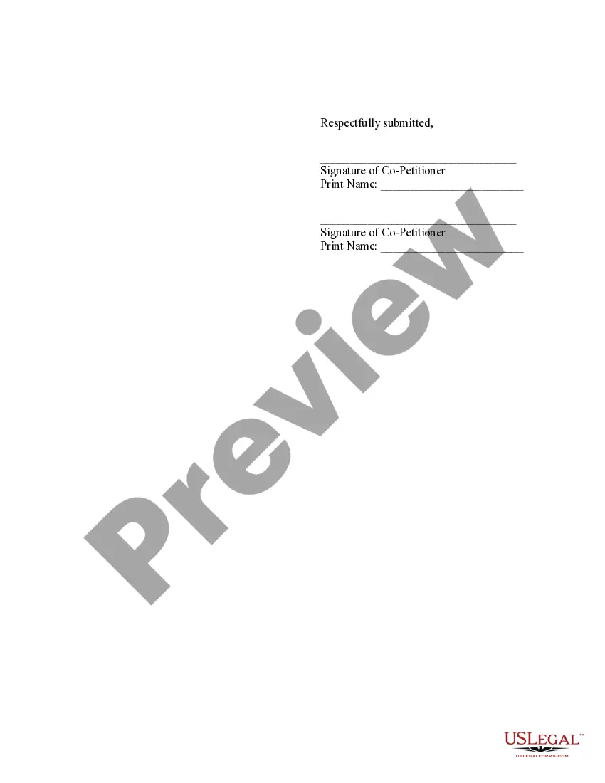Get Verified Joint Petition for Dissolution of Marriage with No Children Preview Verified Joint Petition for Dissolution of Marriage with No Children