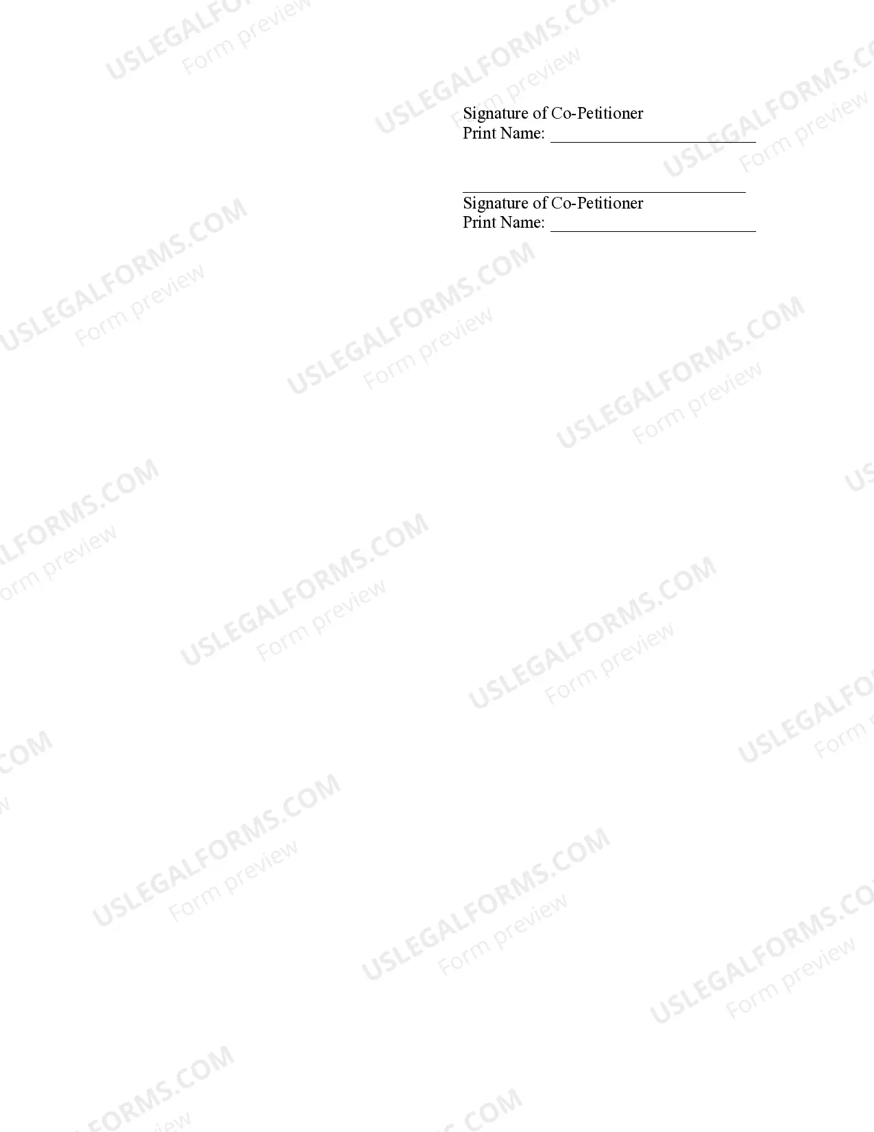 Preview Verified Joint Petition for Dissolution of Marriage with Adult Children