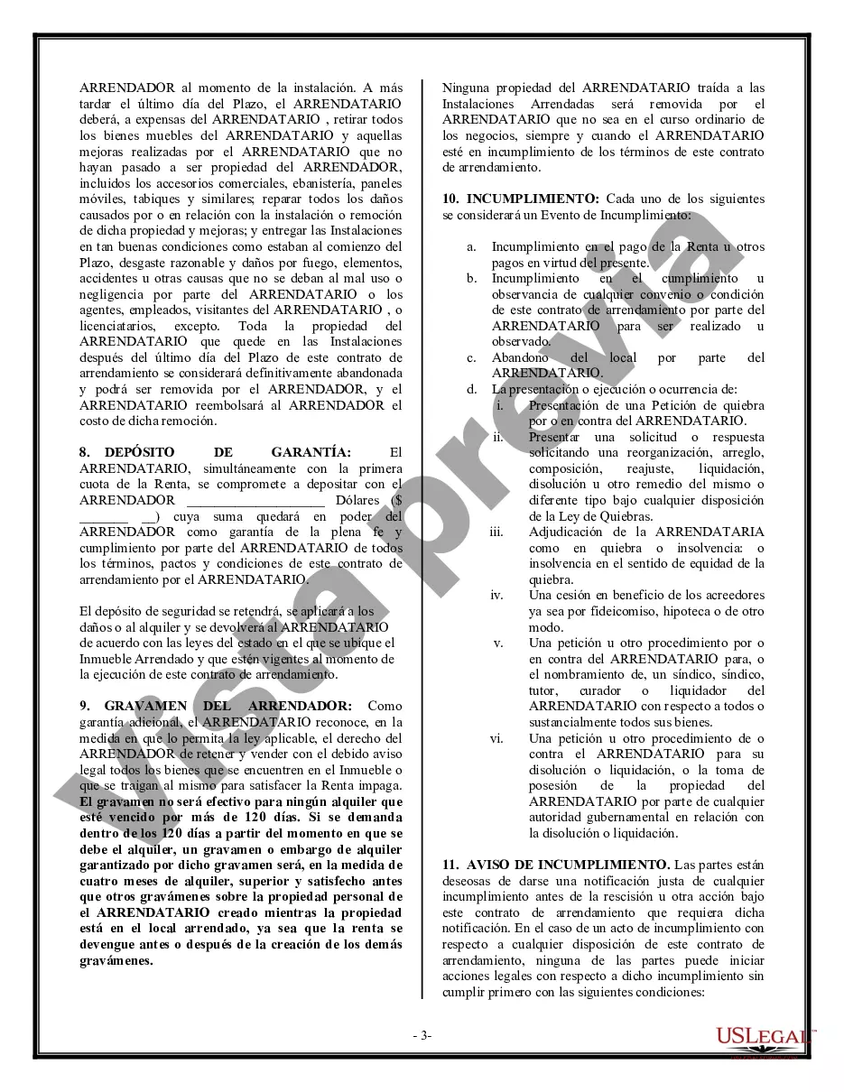 Preview Arrendamiento de edificio o espacio comercial