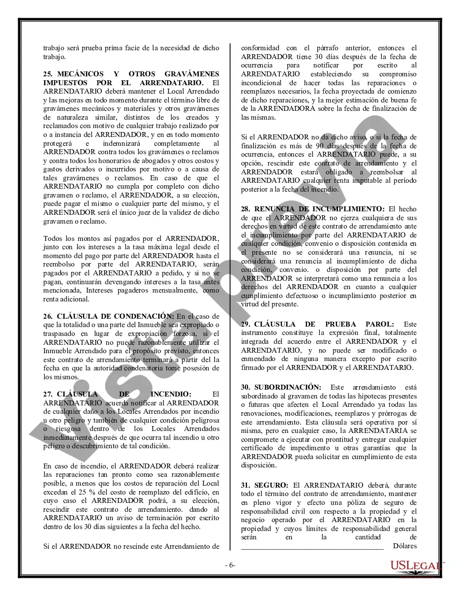 Preview Arrendamiento de edificio o espacio comercial