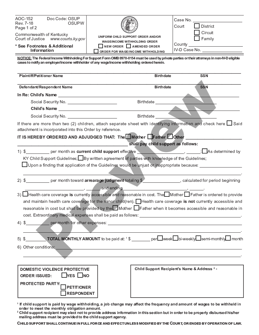 kentucky-uniform-child-support-order-child-support-agreement-form-us-legal-forms