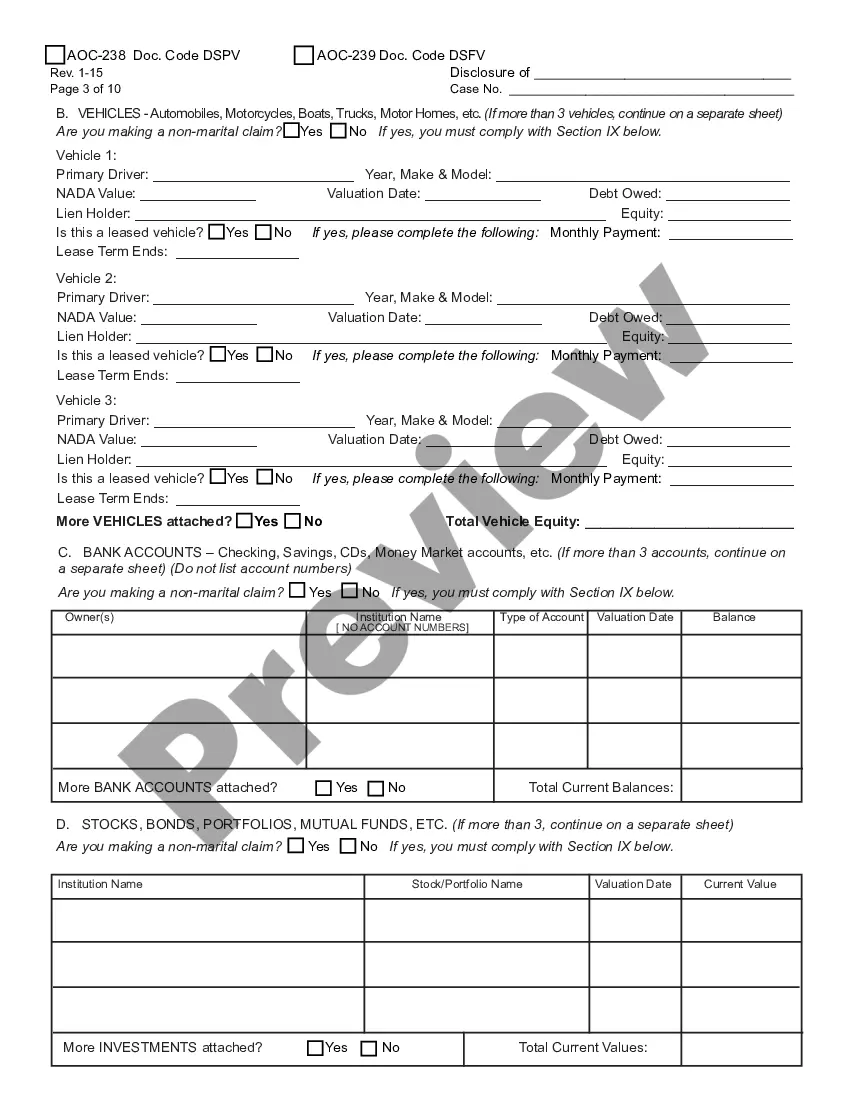 Preview Simplified Verified Disclosure